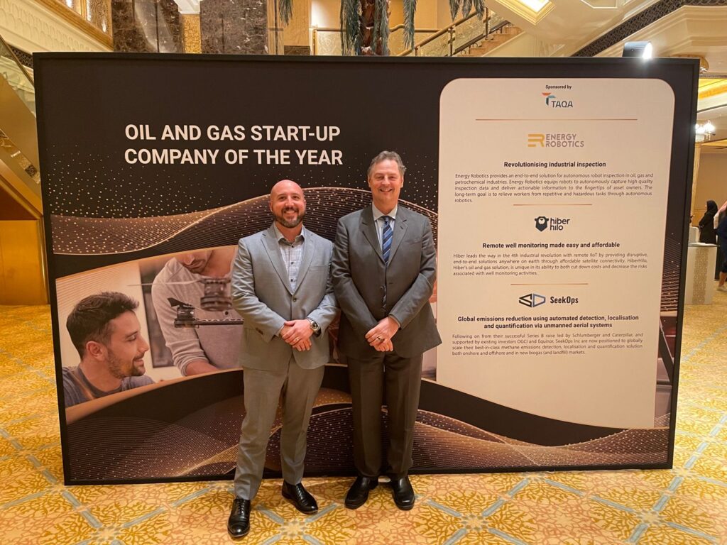 oil and gas startup of the year winner