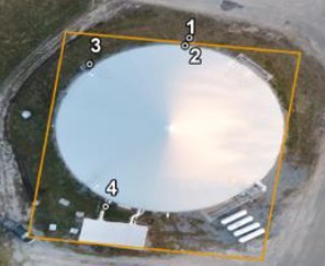 screenshot of rng membrane digestor in emissions report